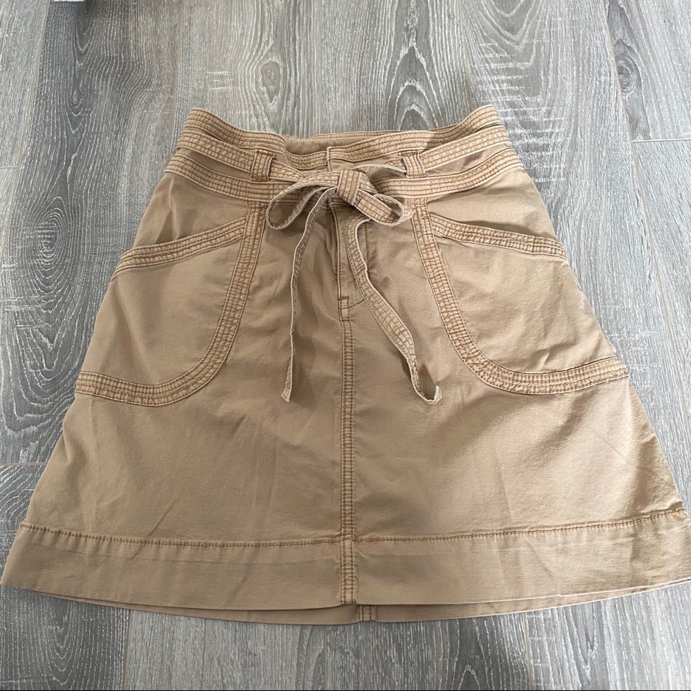 Pilcro and the Letterpress Washed Chino skirt